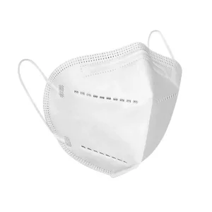 Mască de protecție KN95 FFP2 albă, ambalaj individual