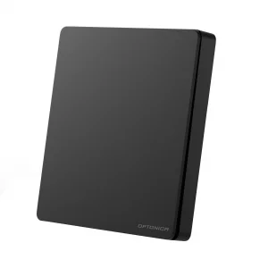 Set Comutator Kinetic Wireless 1 Gang 600W cu Telecomandă Neagră Optonica