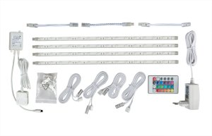 Kit banda LED, lumina RGB, pentru iluminare ambientala