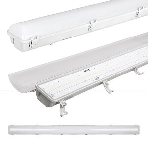 Lampa LED industriala PC, 220V, 1,50m, 54W, 5000K, IP66