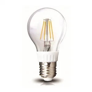 Bec LED E27 4W Filament Lumină Caldă 2700K - Set minim 5 buc