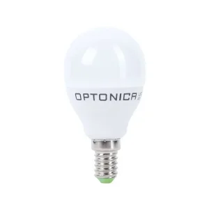 Bec LED E14 G45 3.5W 300lm Lumină Caldă 2700K Optonica