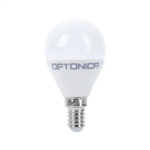 Bec LED E14 G45 8W 710lm Lumină Caldă 2700K Optonica