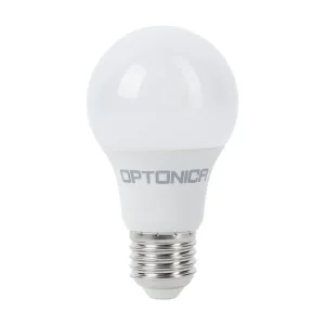 Bec LED E27 8.5W Lumină Neutră 4500K 806lm Optonica