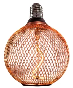 Bec LED E27 2.5W Sticlă Aurie Lumină Caldă Optonica
