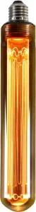 Bec LED E27 3W Lumină Caldă Amber 1800K Sticlă Aurie Optonica