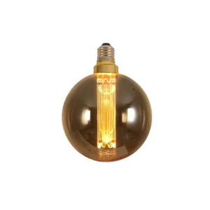 Bec LED E27 3W Lumină Caldă 1800K Sticlă Aurie Optonica