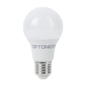 Bec LED E27 8.5W A60 Lumină Neutră 4000K 806lm Optonica