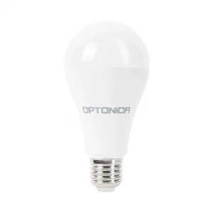 Bec LED E27 17W 1710lm Lumină Caldă 2700K A65 Optonica