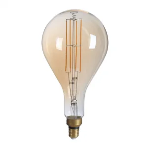Bec LED E27 8W PS160 Filament Sticlă Aurie Dimabil 1800K Optonica