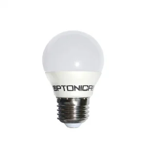 Bec LED E27 8.5W Glob G45 Lumină Rece 6000K 800lm Optonica