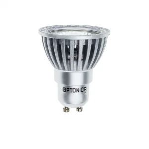 Spot LED GU10 6W Dimabil 480lm Lumină Caldă 2700K Optonica