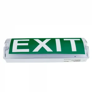 Lampă LED de Urgență Exit 4W 140lm IP65 Autonomie 3h Optonica
