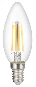 Bec LED Filament E14 6W 730lm Lumină Rece 6000K Optonica