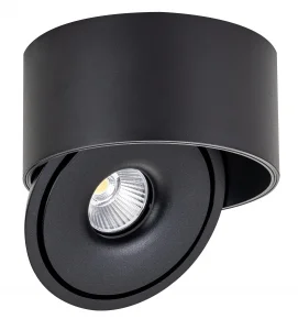 Spot LED COB Rotativ 30W Rotund Negru 3000 lumeni Bridgelux