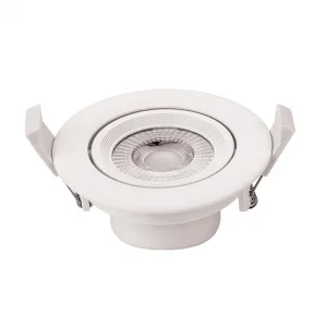 Spot LED Rotativ Încastrabil 7W 2700K Lumină Caldă Optonica
