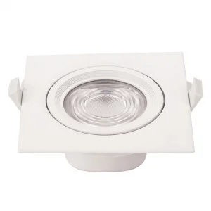 Spot LED Încastrabil Pătrat Orientabil 10W 6000K Lumină Rece Optonica