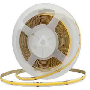 Bandă LED COB 24V 512 LED-uri/m 12W Lumină Rece 6000K Optonica