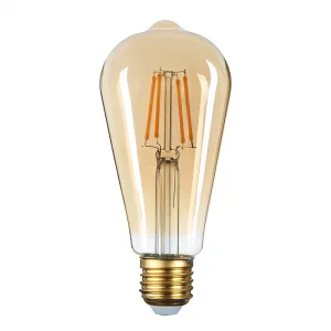 Bec LED E27 8W Sticlă Aurie Dimabil Optonica