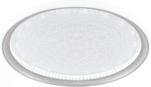 Plafonieră LED 42W CCT Dimabilă cu Telecomandă Argintiu+CR Optonica