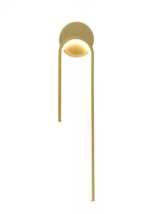 Plafonieră LED 10W Satin Gold 800lm Lumină Caldă 3000K Optonica
