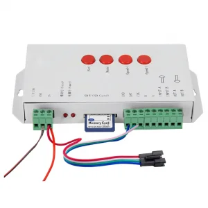 Controller Digital pentru Benzi LED Adresabile 2048 Pixeli cu Card SD Optonica