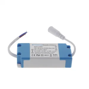 Driver LED Dimabil 220V 300mA 15-30V pentru Panouri LED Optonica