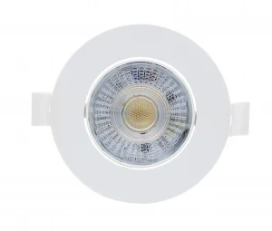 Panou LED Rotund Aplicat/Încastrat 7W CCT Selectabil 3000K/4000K/6000K Optonica