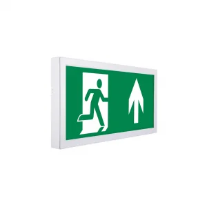 Lampă Exit LED de Urgență 3W 3 Ore Autonomie cu Legendă PVC Optonica
