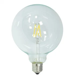 Bec LED Filament G125 E27 6.5W Lumină Neutră 4500K Optonica