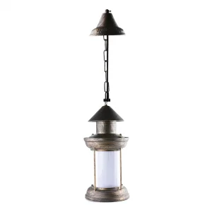 Lampă LED Flacără 5W E27 Bronz Efect Foc Sus/Jos Optonica