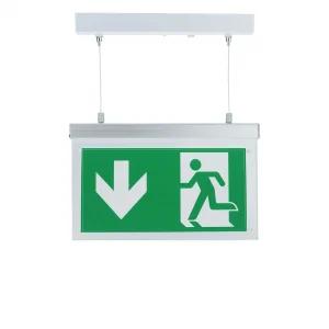 Lampă Exit LED Suspendată 2W Optonica 3 Ore Autonomie 6000K