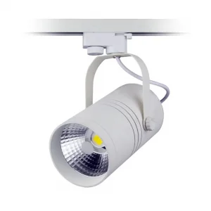 Spot LED pe șină COB 25W 1875lm Lumină Rece 6000K Alb Optonica