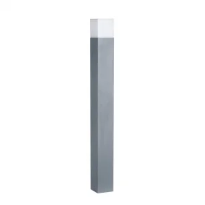 Stâlp Lampă Grădină E27 100cm Aluminiu Gri Închis IP54 Optonica