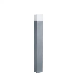 Stâlp Lampă Grădină LED 80cm Aluminiu Gri Închis Max 16W Optonica