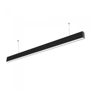 Corp liniar LED suspendat 40W 4000lm Lumină Rece 6000K Negru Optonica