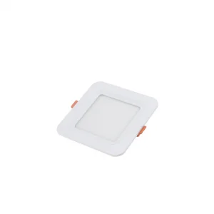 Mini Panou LED Pătrat 6W 375 Lumeni Lumină Rece 6000K