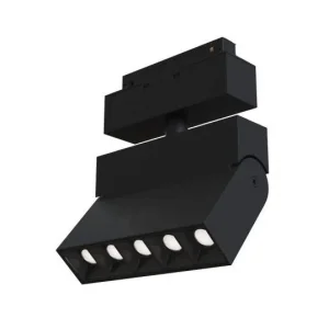 Spot LED Magnetic Pliabil 5 Capete 10W 3000K Lumină Caldă Optonica