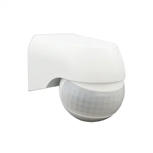 Senzor Mișcare PIR IP54 180° 12m Alb Optonica 400W