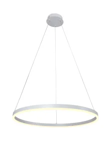 Plafonieră LED Suspendată 22W 1760lm Lumină Caldă 3000K Albă Ø600mm Optonica