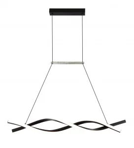 Lampă Suspendată LED 28W 3000K Lumină Caldă Sand Black Optonica