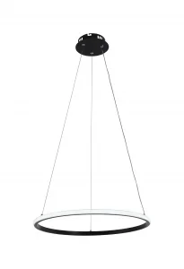 Lampă Suspendată LED 30W CCT Dimabilă Auriu Periat cu Telecomandă