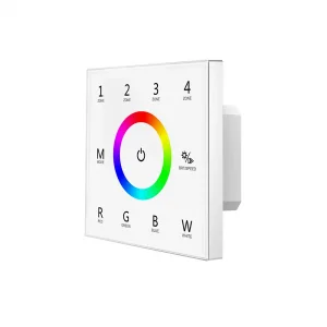Controller LED RGBW DMX512 cu Telecomandă Optonica AC2-A3 85-265V