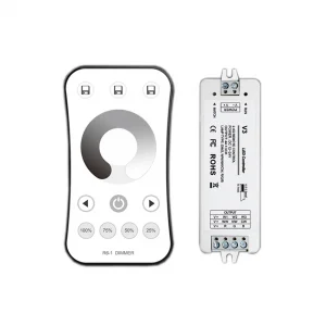Controler LED RF 24V 288W cu Telecomandă 10 Taste 30m Optonica