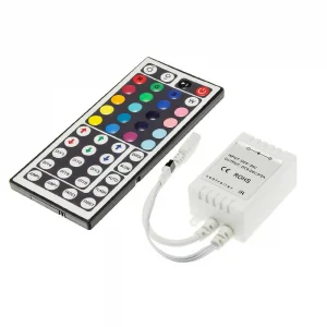 Controler RGB cu Telecomandă 44 Butoane pentru Bandă LED 12V 72W Optonica