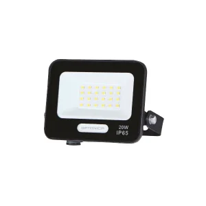 Proiector LED 20W Exterior IP65 Lumină Caldă 3000K Optonica