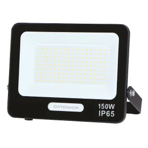 Proiector LED 150W Optonica 13500lm Lumină Neutră 4000K IP65 Negru