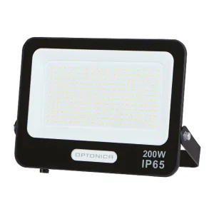 Proiector LED 200W 18000lm Lumină Neutră 4000K IP65 Optonica