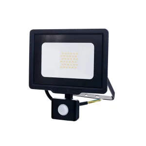 Proiector LED 30W cu Senzor Mișcare 2400lm Lumină Rece 6000K Optonica