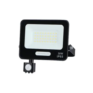 Proiector LED 30W cu Senzor Mișcare IP65 Lumină Rece 6000K Optonica